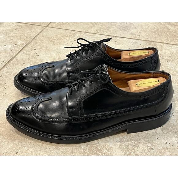 Florsheim Royal Imperial Men\'s 10 E Wide Oxford Brogue Dress Shoes VTG WOW USA main image 9